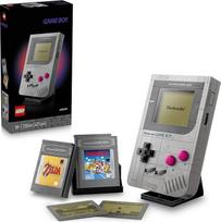 "LEGO Super Mario Game Boy" - "Nintendo" modelis su 2 žaidimų moduliais, įskaitant "Zelda" ir stovą - retro dovana tėvo dienos proga žaidimų gerbėjams - 72046