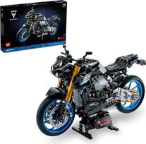 "LEGO Technic Yamaha MT-10 SP 42159" pažangus konstravimo rinkinys suaugusiesiems, šis ikoninis motociklo modelis, skirtas konstruoti ir demonstruoti, yra puiki dovana "Yamaha" transporto priemonių gerbėjams arba