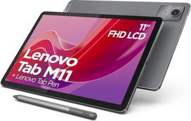 "Lenovo MediaTek G88 Tablet Tab M11 11" jutiklinis ekranas 4GB RAM 128GB eMMC 5.1 Android 13 Grey + rašiklis Stylus Pen