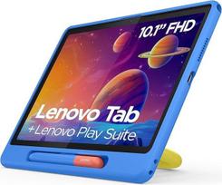 "Lenovo Tab" planšetinis kompiuteris, 10,1 colio TFT LCD ekranas, "MediaTek G85", 4GB RAM, 64GB eMMC atminties, "Android", "Luna Grey", su "Play" dėklu ir pasyviuoju rašikliu