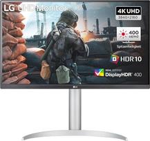 "LG Electronics" 27UP650P-W 4K UHD 27'' (68 cm), 3840 x 2160, 16:9, VESA ekranasHDR 400, "AMD FreeSync", IPS su DCI-P3 95%, HDR10, 5 ms GtG - baltas