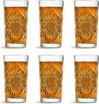 "Libbey" - "Hobstar" - ilga stiklinė gėrimui, kokteilių stiklinė, stiklinė vandeniui, stiklinė sultims - 470 ml - stiklinė - 6 dalių rinkinys - žinomas iš geriausių viešbučių ir barų