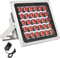 "Lonnky" infraraudonųjų spindulių prožektorius 30 LED, skirtas CCTV, "Oculus Quest 2", veikimo nuotolis 100 m, automatinis įjungimas / išjungimas, maitinimo šaltinis 12 V 2 A