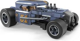 "Mega Hot Wheels Mod Rod" konstravimo rinkinys su 641 detale, autentiškomis detalėmis, funkcijomis ir staigmenomis, kolekcinis dovanų rinkinys suaugusiesiems
