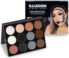 "Mehron Makeup" Mimi Choi "Illusion Makeup" 12 spalvų paletė
