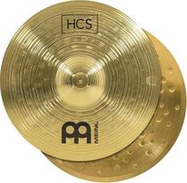 "Meinl Cymbals HCS Hihat - 15" (video) būgnų lėkštės - pora - (38.10cm) žalvaris, tradicinė apdaila (HCS15H)