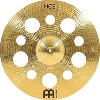 "Meinl Cymbals HCS Trash Crash" - 18 colių (video) būgnų lėkštės su skylutėmis (45,72 cm), žalvario, tradicinė apdaila (HCS18TRC)