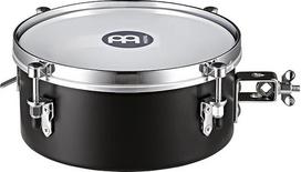 "Meinl Percussion Drummer Snare Timbales" - 8 colių skersmens būgnas su veržliarakčiu ir laikikliu - plieninis, juodas (MDST8BK)