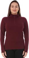 "Minus33 Merino Wool" moteriška "Sequoia" vidutinio svorio vilnonė striukė su 1/4 užtrauktuku (pakuotė po 1)