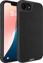 "Mous Case for iPhone 17e/16e MagSafe" suderinamas dėklas - Limitless 6.0 - Juoda oda - smūgiams atsparus mobiliojo telefono dėklas