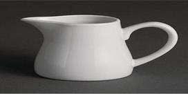 "Olympia U820" 7,5 oz talpos grietinėlės ar pieno ąsotėlis su rankena (6 vnt.)