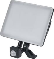 "Osram Endura Flood Sensor" reguliuojamas LED prožektorius, 50 W, 4250 lm, 4000 K Cool White, judesio jutiklis, juodas, aliuminis, IP44