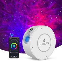 "Panacare" LED žvaigždėto dangaus projektorius, "WiFi Galaxy" projektorius, žvaigždžių naktinė šviesa, spalvų keitimas / laikmatis / "Alexa Home" valdymas balsu, žvaigždžių projektoriaus naktinė šviesa vaikams, vakarėlių dovana, programėlės valdymas