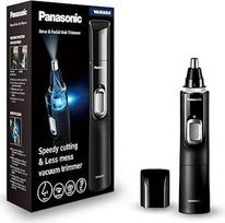 "Panasonic" ER-GN300 lankstus nosies plaukelių, ausų plaukelių ir antakių kirptuvas, siurbimo funkcija