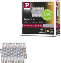 "Paulmann" 71233 "MaxLED 500" LED juosta šiltai balta vienguba juosta 2,5 m 9 W 550 lm/m 64 LEDs/m 2700 K