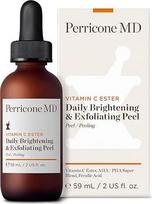 "Perricone MD Vitamin C Ester Daily Brightening and Exfoliating Peel", 2 ml. oz. - Pažangus šveičiamasis šveitiklis, nenuplaunamas - nušveičia negyvą odą, išlygina tekstūrą - mažina tamsias dėmes ir spalvos pokyčius