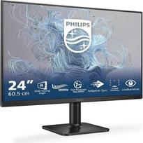 "Philips" 24E2N1100LB - 24 colių "Full HD" monitorius, prisitaikanti vaizdo sinchronizacija (1920 x 1080, 100 Hz, 1x D-Sub, 1x HDMI 1.4), juodas