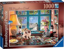"Ravensburger" Dėlionės "The Puzzler's Desk", 1000 dalių dėlionė