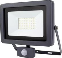 "REV Flare" lauko žibintas LED lauko žibintas su judesio jutikliu IP44 Lauko prožektorius 50 W 4250 liumenų 6500 K aptikimo kampas 90° iki 7 m antracitas