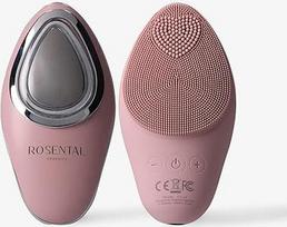 "Rosental Organics" daugiafunkcinis EMS valymo šepetėlis - "4-in-1" veido valymo šepetėlis / veido valymo prietaisas su vibracijos, šilumos ir jonų technologijomis - giliam valymui - skirtas visiems odos tipams