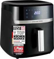 "Russell Hobbs SatisFry 27632-56" karšto oro keptuvė XXL, 8,3 l, kompaktiškas korpusas, labai tyli, picos skersmuo 26 cm (9 programos, galima plauti indaplovėje, keptuvė be aliejaus, lietimui jautrus ekranas, kepimas ant grotelių, kepimas)