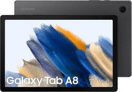 "Samsung Galaxy Tab A8", "Android" planšetinis kompiuteris, LTE, 7040 mAh baterija, 10,5 colių TFT ekranas, keturi garsiakalbiai, 32GB/3GB RAM, pilkos spalvos planšetinis kompiuteris