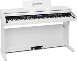 "Schubert Subi 88 MK II Piano", nešiojamoji klaviatūra - klaviatūra, pianinas, 88 klavišai, MIDI, elektroninis pianinas su USB, 360 garsų, 160 ritmų, 80 demonstracinių dainų, LCD ekranas, efektai, baltos spalvos