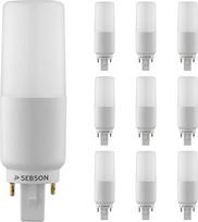 "SEBSON" LED lemputė G24 neutralios baltos spalvos 7 W pakeičia 50 W kaitrinę lemputę 660 liumenų G24d universalaus pagrindo (G24d-1, G24d-2, G24d-3), lemputė 220°, pakuotė po 10 vnt.
