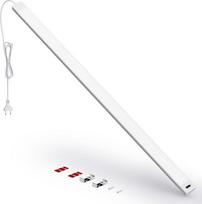 "SIBI LIGHTING" virtuvės LED šviestuvas, 90 cm reguliuojamo apšvietimo šviestuvas su bekontakčiu jutikliu, virtuvės šviestuvas, apšvietimas po spintelėmis virtuvėje, biure, garaže, 750 lm, 4000 K