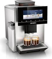 "Siemens EQ900" visiškai automatinis kavos aparatas, didelis spalvotas TFT ekranas, 36 karšti ir šalti gėrimai, "Cold Brew", itin tylus, keraminis malūnėlis, dvigubo puodelio funkcija, programėlės valdymas, nerūdijantis plienas, TQ903D03