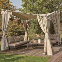 "Siena Garden Berlino" J05232 Šoninis pavėsinės skydas, šviesiai pilkas