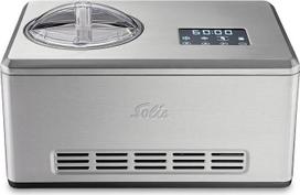 "Solis Gelateria Pro Touch 8502" ledų ir jogurto gaminimo aparatas, ledų gaminimo aparatas su kompresoriumi, ledų gaminimo aparatas su įmontuotu aušinimo įrenginiu, su receptų knyga, nerūdijantis plienas