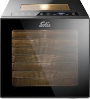 "Solis VitaDrey" 850W dehidratorius - 8 nerūdijančio plieno tinkleliai, jutiklinis ekranas, 35-75 °C, 48 val. laikmatis, vidinis apšvietimas, skirtas vaisiams, mėsai ir daržovėms