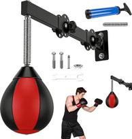 "Speed Punch Ball", reguliuojamo aukščio ir sulankstomas, bokso kamuolys su pakaba, treniruoklis refleksams, smūgių maišo rinkinys, laisvai pastatomas, smūgiavimo maišas, pakabinamas namų sporto salei, treniruotėms, mokymams