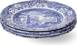"Spode" mėlyna itališka duonos ir sviesto lėkštė