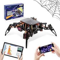 "STEM Toys" programuojamo roboto "Bionic Spider" rinkinys, mokslo rinkinys 8-12 metų vaikams, "pasidaryk pats" robotų kūrimo žaislai paaugliams, nuotolinio valdymo programa, berniukų gimtadienio dovana