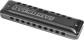 "Suzuki MR300C Overdrive" diatoninė 10 skylučių harmonika C - juoda