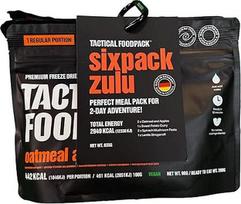 "Tactical Foodpack Sixpack Zulu" (6 patiekalai) - Liofilizuotas maistas I Paruoštas valgyti I MRE I Išgyvenimas I Maistas lauke I Maistas kelionėms I Ekspedicija I Biuras