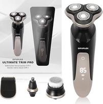 "Ultimate Trim Pro STR-1" vyrų skustuvas "viskas viename" su 5 priedais (barzda, kontūrai, kūnas, nosis / ausys) - iki 180 minučių veikianti baterija - IPX7 vandeniui atsparus