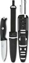 "Victorinox Venture Pro" kišeninis peilis, 9 funkcijų, fiksuotas lauko peilis. 10,5 cm ilgio geležtė, pincetas ir ugninis plienas, pilnaviduris, juodas
