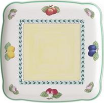 "Villeroy & Boch Charm & Breakfast French Garden" serviravimo lėkštė, 30 cm, aukščiausios kokybės porcelianas, balta/spalvota