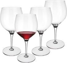 "Villeroy & Boch Maxima Burgundy" 4 stiklinių rinkinys, skaidrus, galima plauti indaplovėje, taurės raudonajam vynui, taurės vynui, burgundiškos taurės, nepaprastos taurės, krištolo stiklas
