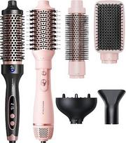 "Wavytalk Blowout Boost" terminis šepetys "Rose Gold" ir "Air Sculpt 5-in-1" plaukų džiovintuvas šepetys