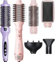 "Wavytalk Blowout Boost Thermal Brush Purple" ir "Air Sculpt 5-in-1" plaukų džiovintuvo šepetys