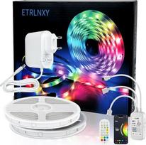 "WiFi" LED juosta 40 m, "Alexa" LED juosta RGB LED juostelės LED pasakų žibintai Muzikos sinchronizavimas, programėlė veikia su "Google Assistant", LED juostelės Scenos režimas Miegamojo virtuvė Namų šalis