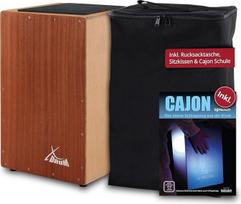 "XDrum Cajon Primero" (Snare Sound, Box Drum, būgnų dėžutė, medinė, su maišeliu ir aklinu raktu).