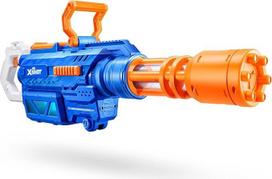 "XSHOT ZURU Water Gatling Soaker" motorizuotas vandens purkštuvas vaikams, vasaros lauko žaislas su įkraunama baterija ir 1650 ml talpa, 8 m nuotolio vandens pistoletas