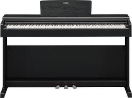 "Yamaha ARIUS YDP-145" skaitmeninis pianinas, juodos spalvos, klasikinis ir elegantiškas skaitmeninis pianinas pradedantiesiems ir mėgėjams groti