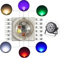 (20 pakuočių) 15 W RGBWA + UV 6-in-1 LED karoliukai, LED lustas, LED lempa LED scenos žibintams