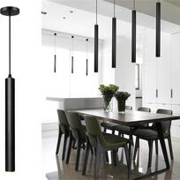 12 vatų skersmuo 5 cm x L 40 cm vamzdis LED modernus pakabuko žibintai taškinė šviesa salos valgomojo kambariui gyvenamasis kambarys baras skaitiklis parduotuvė lubų virtuvės lempa Downlight